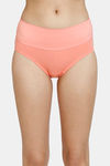 Zivame Anti-Microbial High Rise Full Coverage Tummy Tucker Hipster Panty (Pack of 2) - Multicolor — thumbnail 17